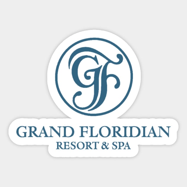 Grand Floridian Resort Logo - 4 Sticker by Mouse Magic with John and Joie